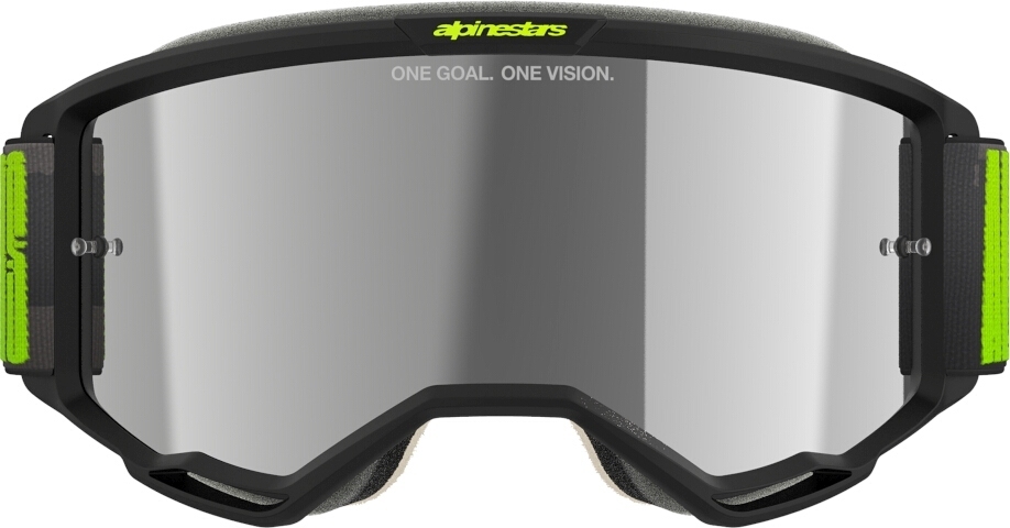 Alpinestars Vision 5 Hollow Mirror Ochelari de motocross verde/gri Figura 3