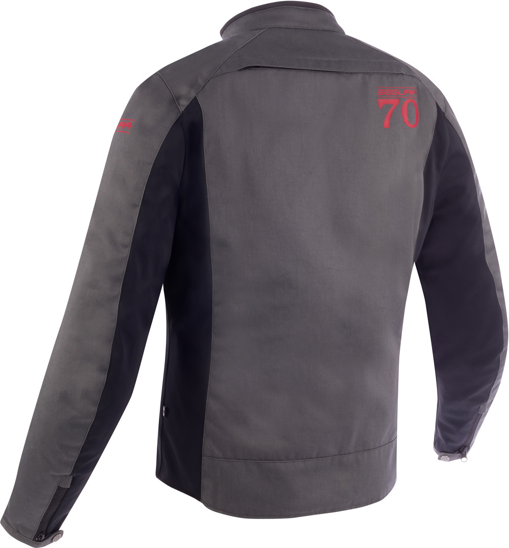 Segura Volt waterproof Motorcycle Textile Jacket grey/black M Figure 2