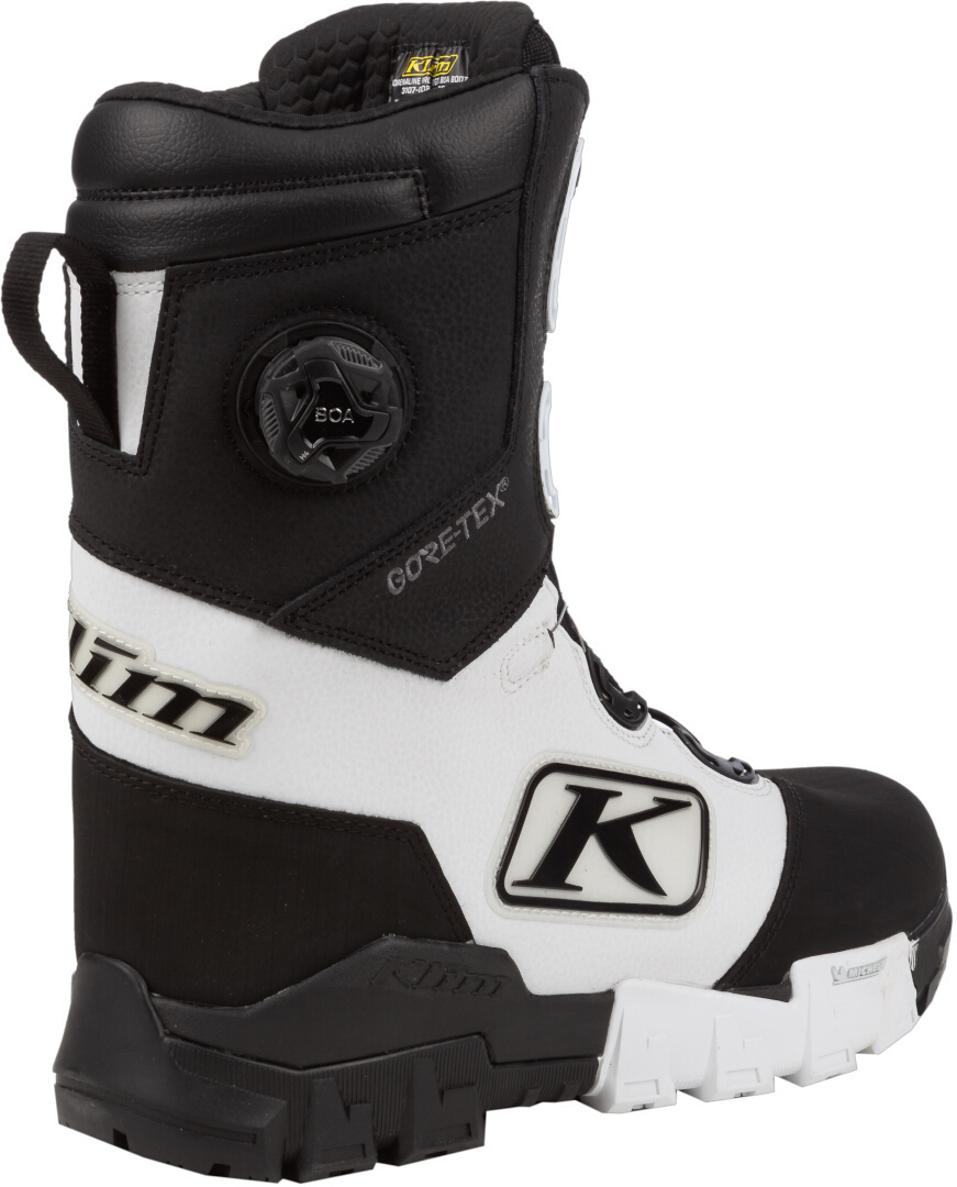 Klim Adrenaline Pro S GTX BOA Snowmobile Boots black/white 10 Figure 8