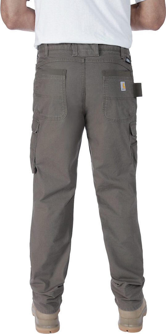 Carhartt Relaxed Fit Straight Steel Rugged Flex Ripstop Double-Front Cargo Pantaloni Asfalt 42/32 Figura 10