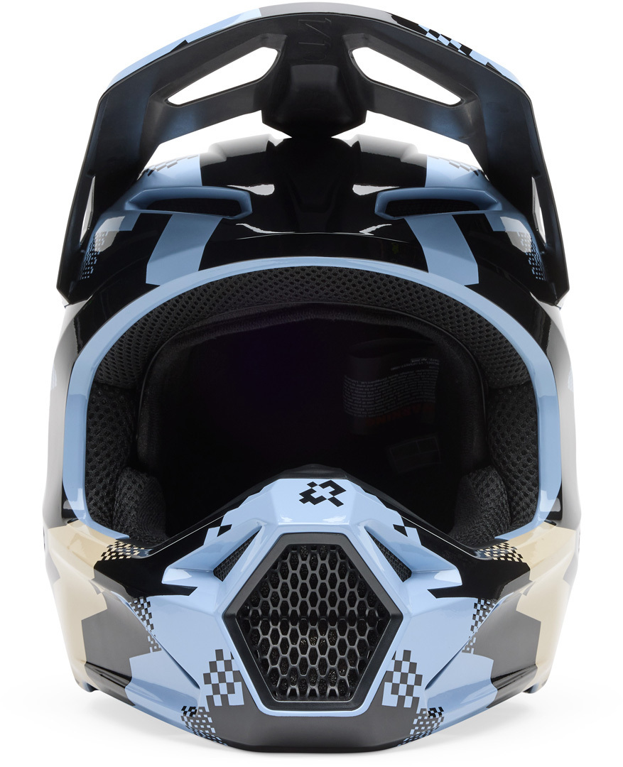FOX V1 Digi Image Motocross Helm hellblau L (59/60) Abbildung 5