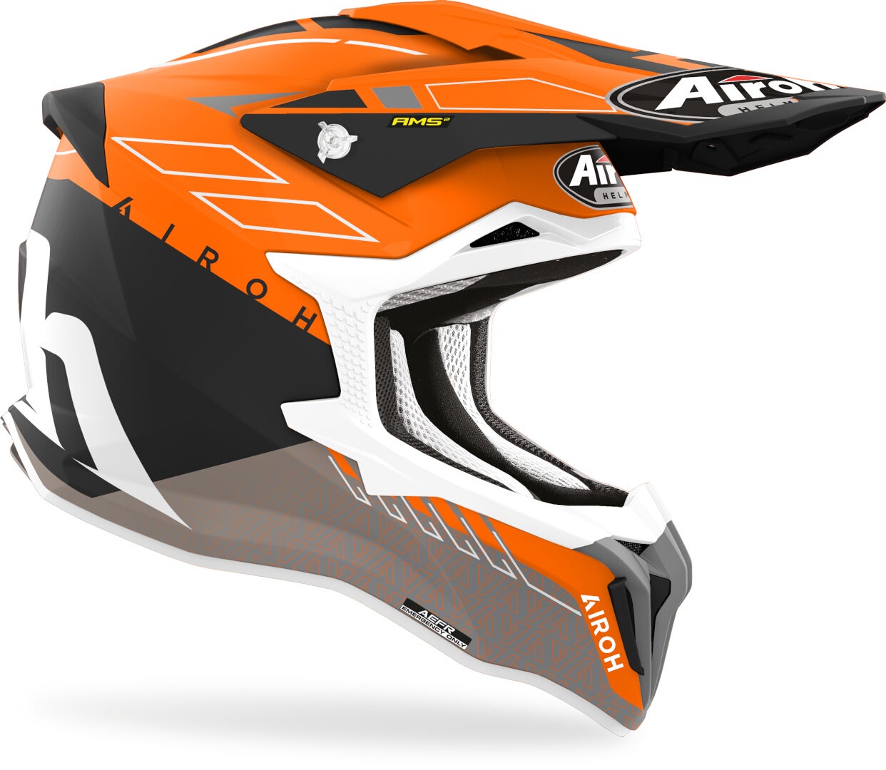 Airoh Strycker Skin Motocross Helm orange matt M (57/58) Abbildung 2