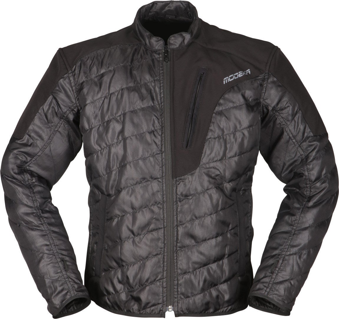 Modeka Talismen Giacca tessile motociclistica grigio scuro/nero/giallo neon 3XL Figura 3