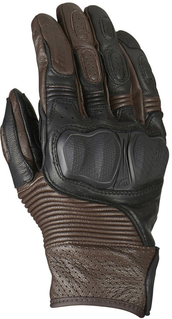 Furygan Bonneville Motorcycle Gloves black/brown XL Figure 1