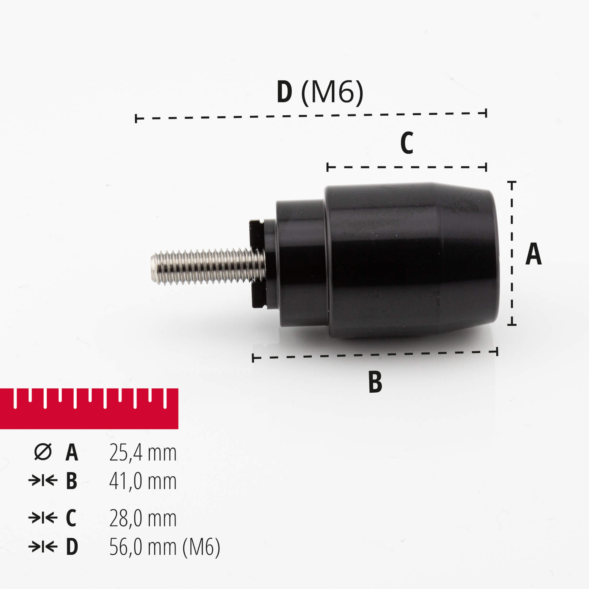 HIGHSIDER Lenkergewichte für HONDA M6 Figura 4