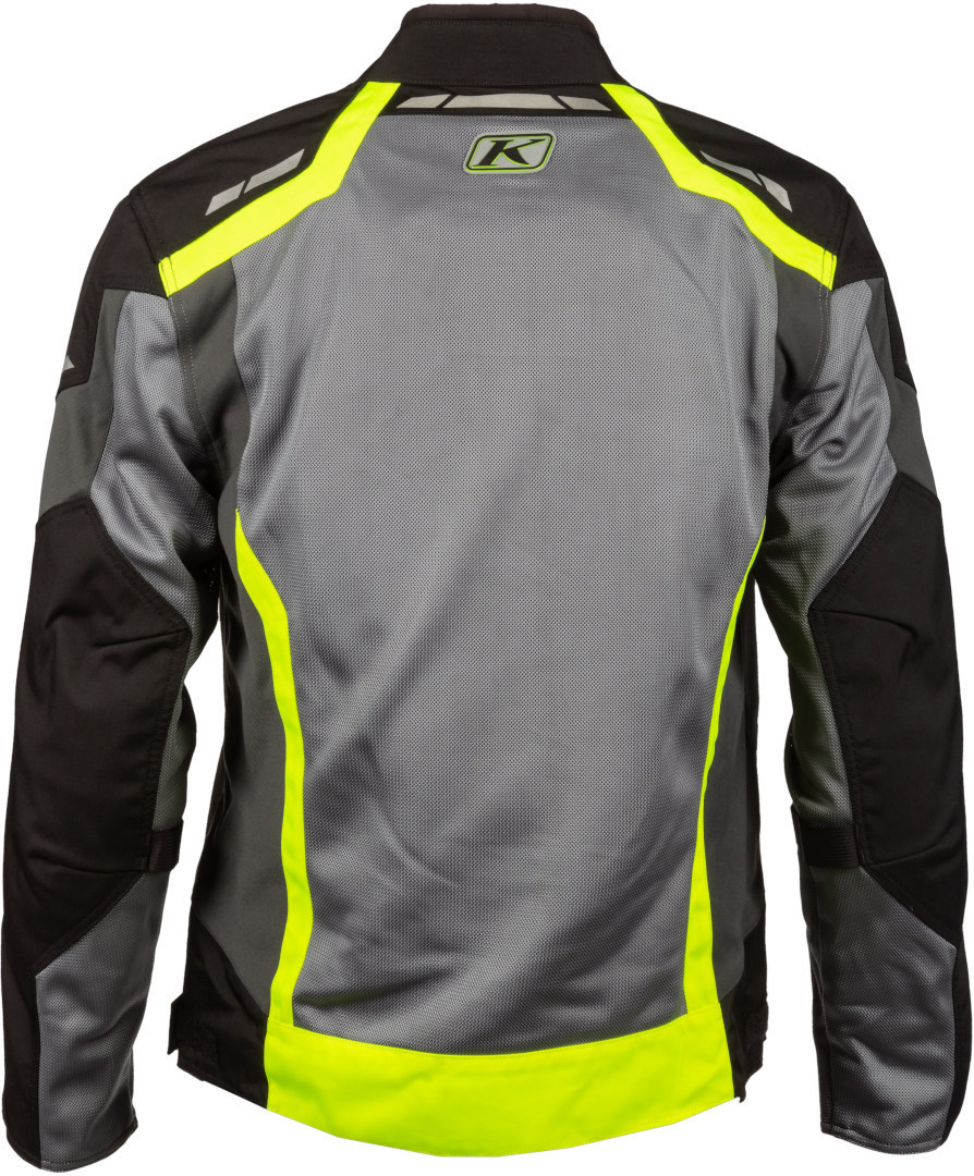 Klim Induction Motorcycle Textile Jacket grey/yellow S Figure 3