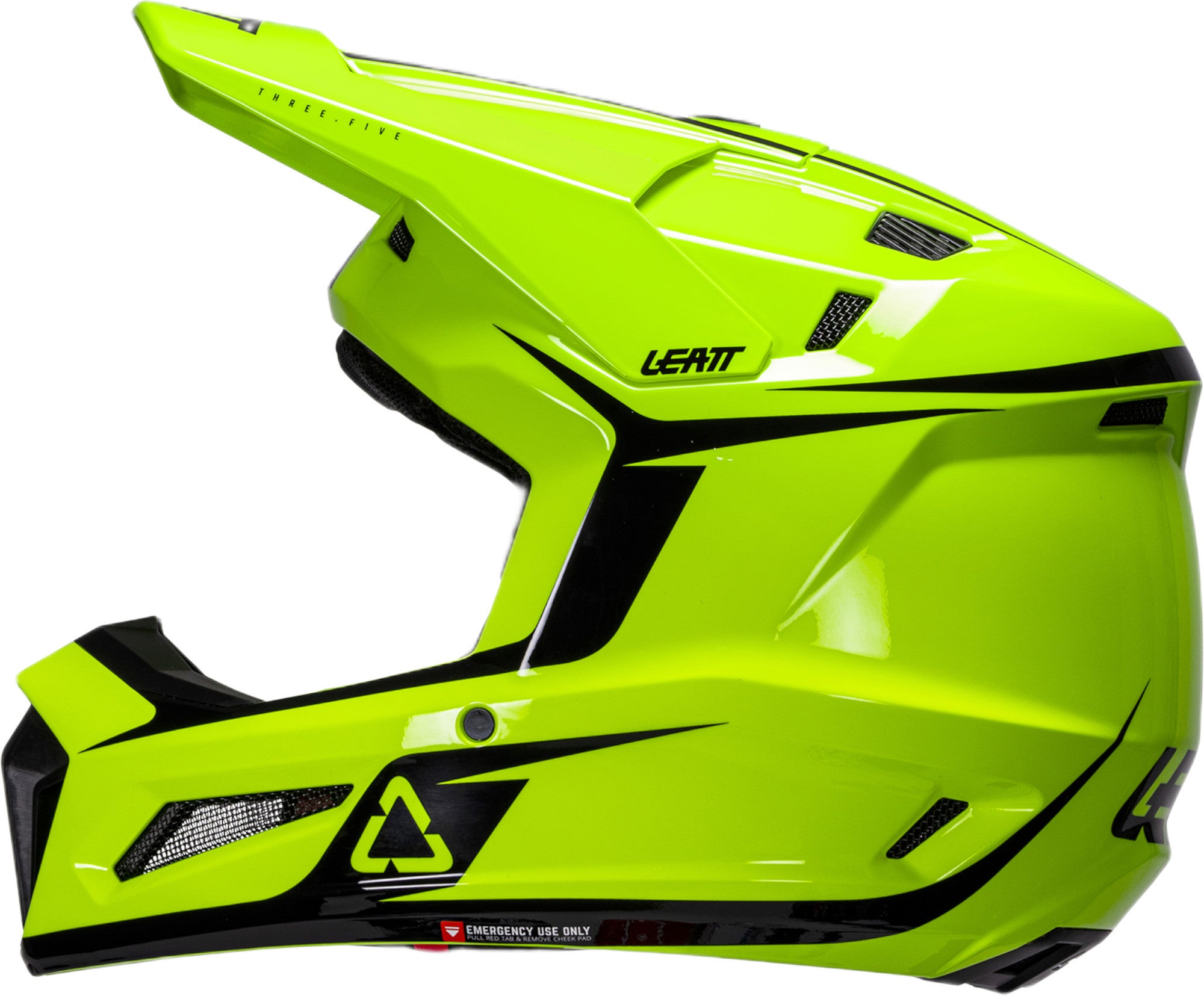 Leatt 3.5 V26 Casco da motocross con occhiali Giallo/nero neon S (55/56) Figura 5
