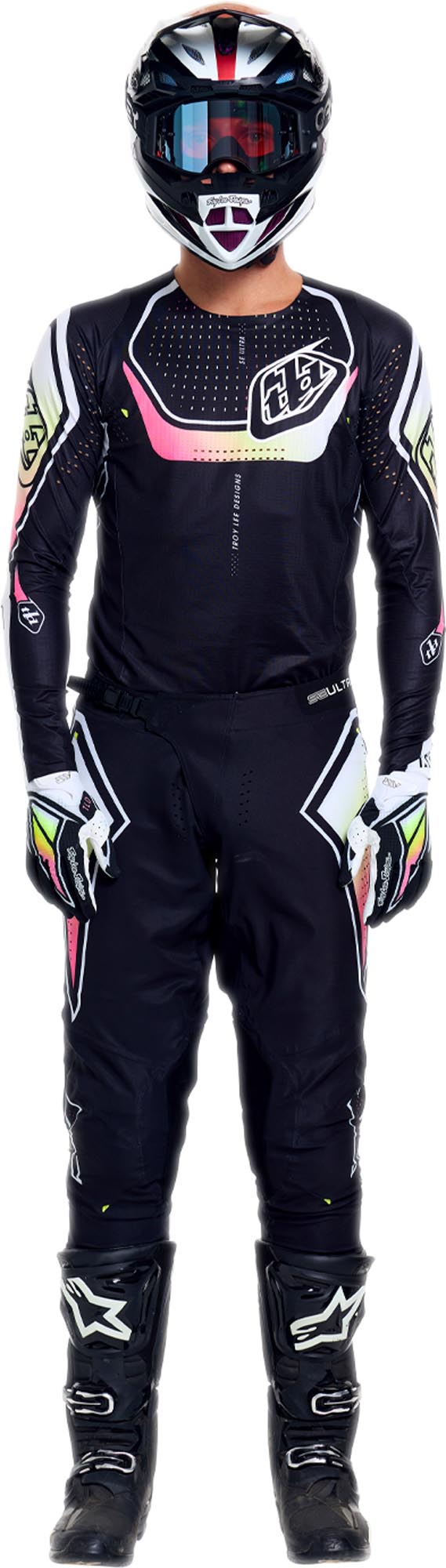 Troy Lee Designs SE Ultra Proton Motokrosový dres černá XXL Obrázek 18
