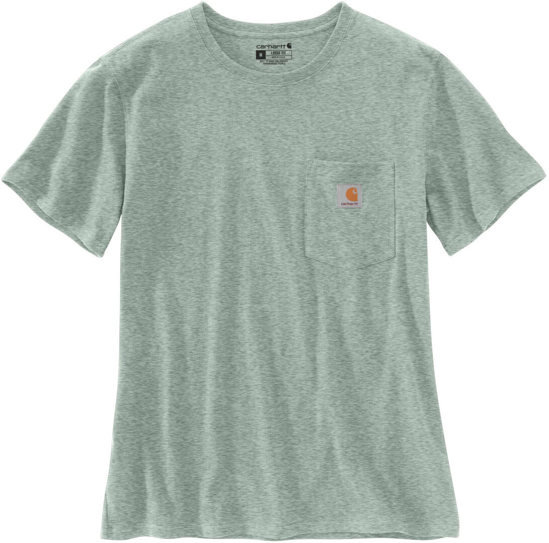 Carhartt Workwear Pocket Tricou de damă Verde deschis XS Figura 1