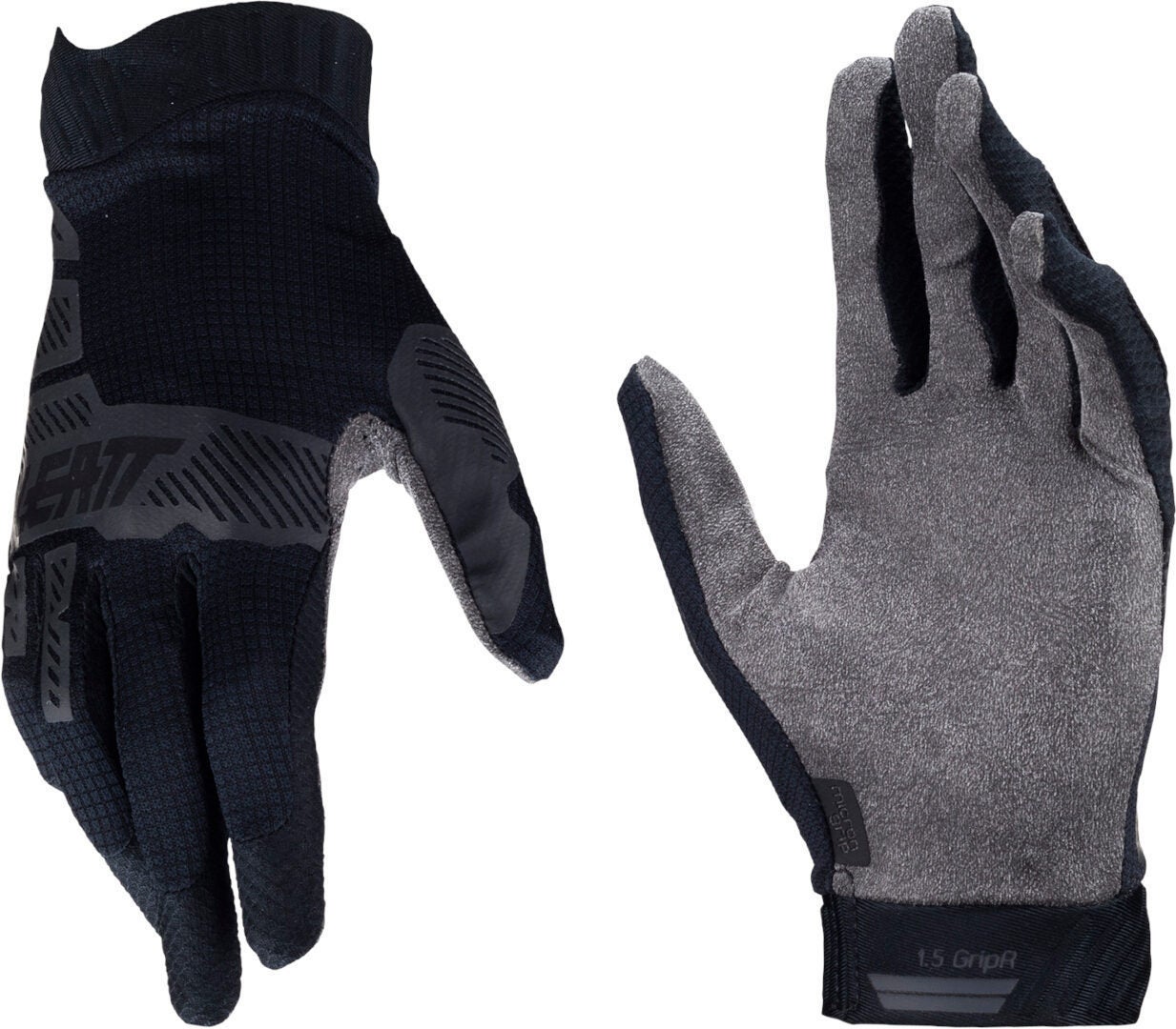 Leatt 1.5 2024 Unge motocross handsker sort/grå 2XL Figur 1