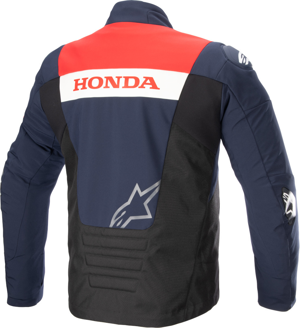Alpinestars Honda SMX Softshell Waterproof Motorcycle Textile Jacket M Figure 2