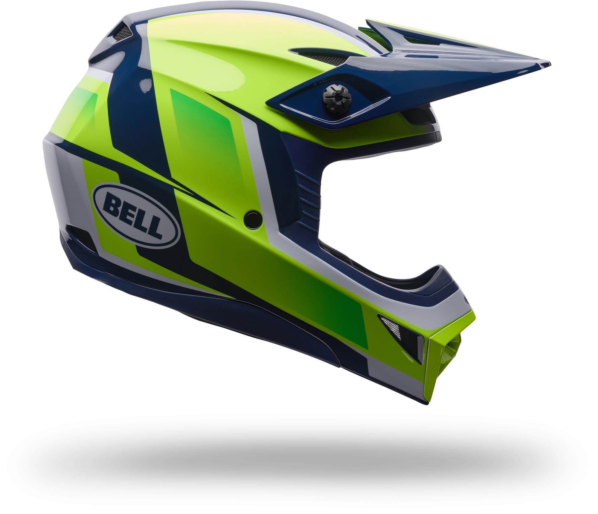 Bell MX-10 MIPS Spiral Casco de motocross juvenil amarillo Y/M (51/52) Figura 2