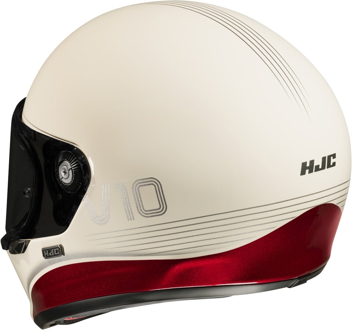 HJC V10 Tami Cască Alb din sidef M (57/58) Figura 2