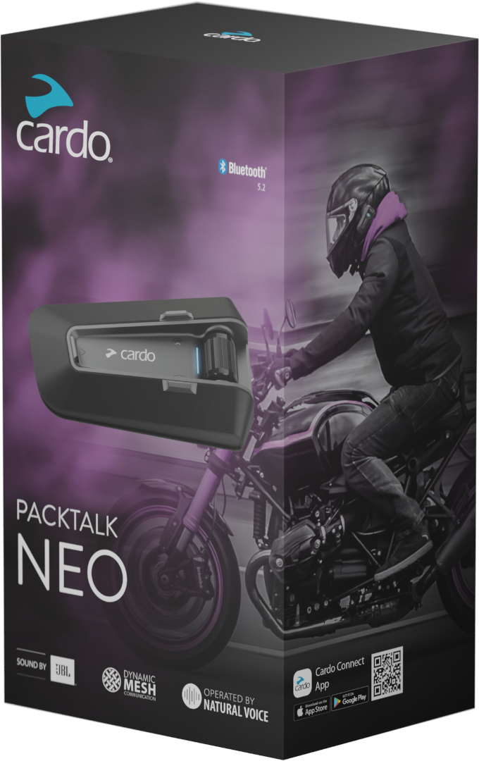 Cardo Packtalk Neo Sistem de comunicații cu un singur pachet Figura 1 Cardo Packtalk Neo Sistem de comunicații cu un singur pachet Figura 1