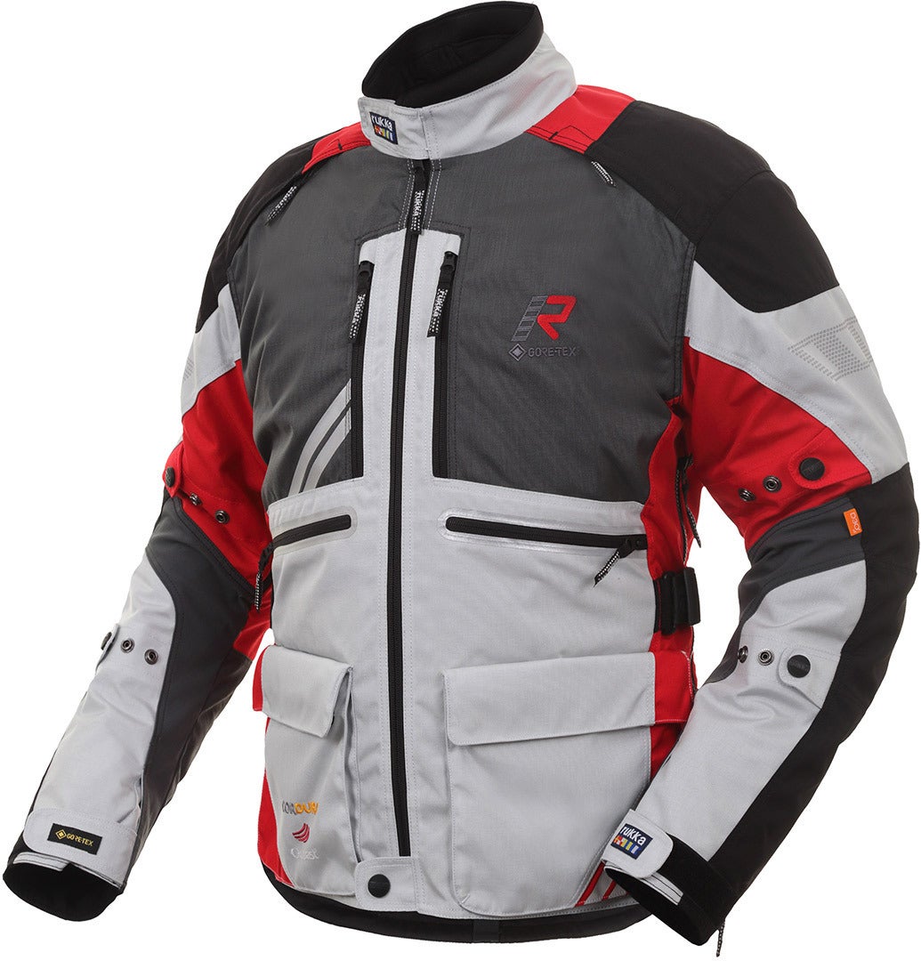 Rukka Offlane Veste textile de moto Gris/Rouge 58 Figure 1
