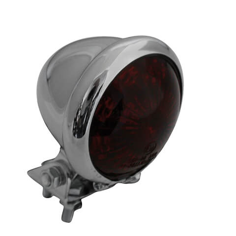 SHIN YO LED-Rücklicht BATES STYLE Chrome Roșu Figura 3