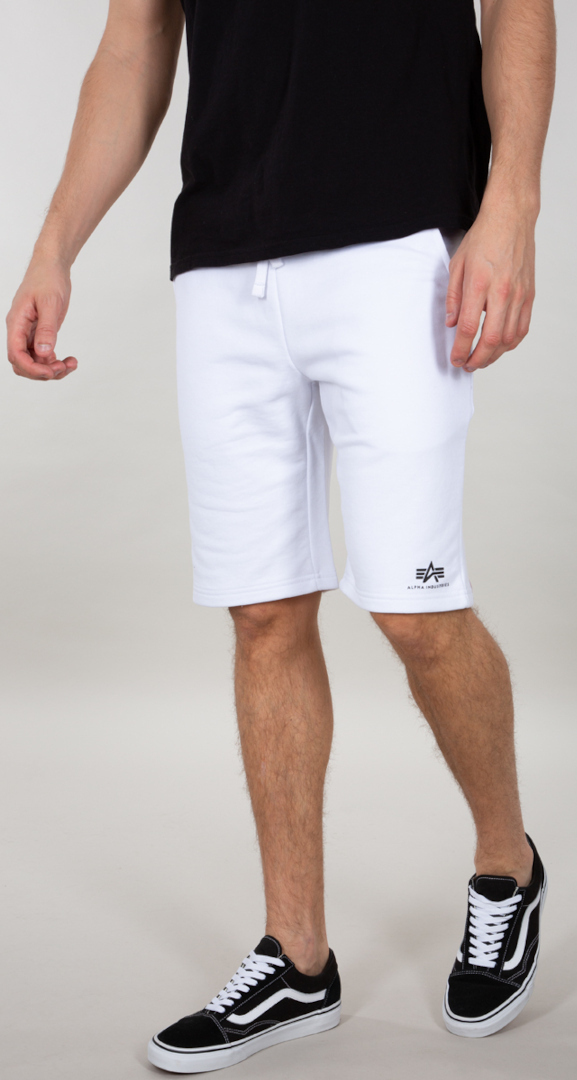 Alpha Industries Basic SL Pantaloncini Bianco 3XL Figura 1