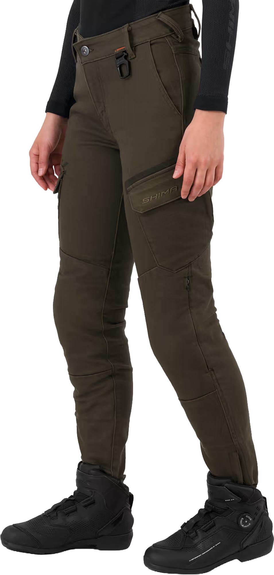 SHIMA Recon Pantalon textile moto pour dames Vert 32/30 Figure 6