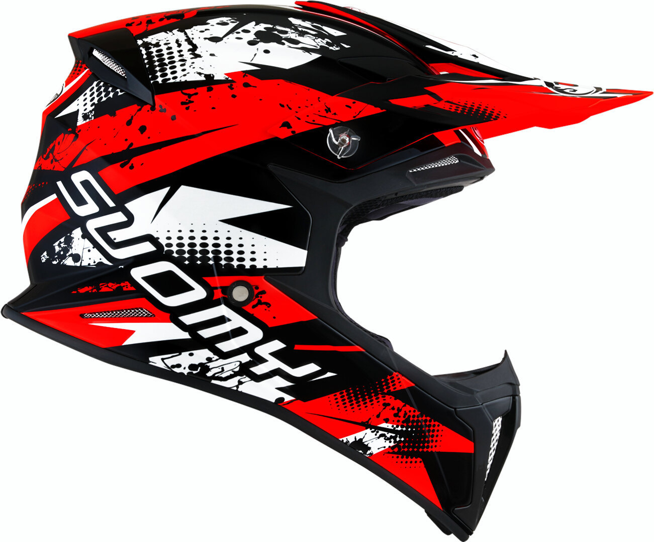 Suomy X-Wing Gap Casco Motocross rosso/nero/bianco M Figura 5