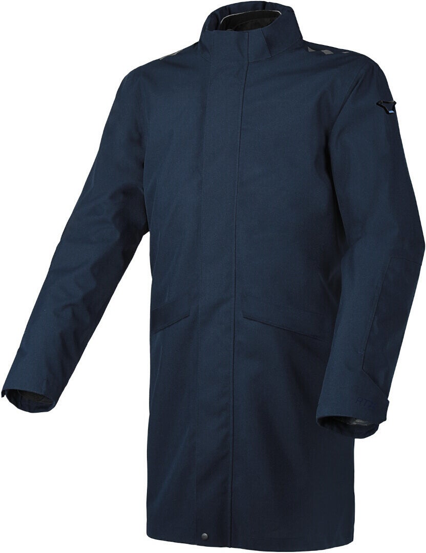 Macna Skye Motorrad Regenmantel dunkelblau 3XL Abbildung 1