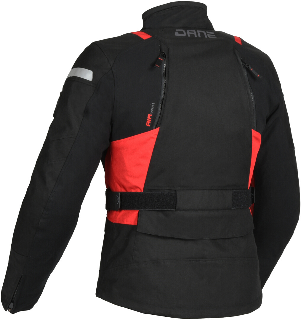 DANE Valby waterproof Ladies Motorcycle Textile Jacket black/red 44 Figure 2