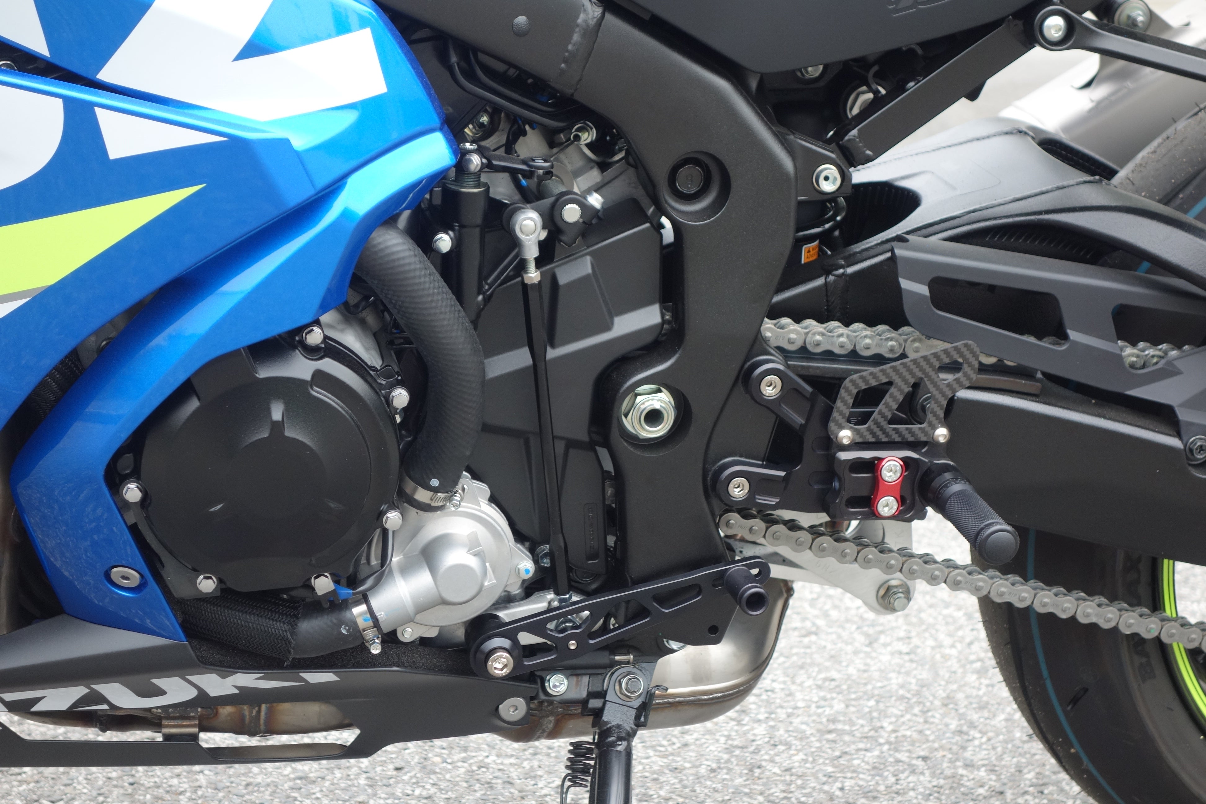 LSL Reposição parte 2-slide sistema de apoio ao pé 118S138, GSX-R 1000 17- Artigo principal Figura 1