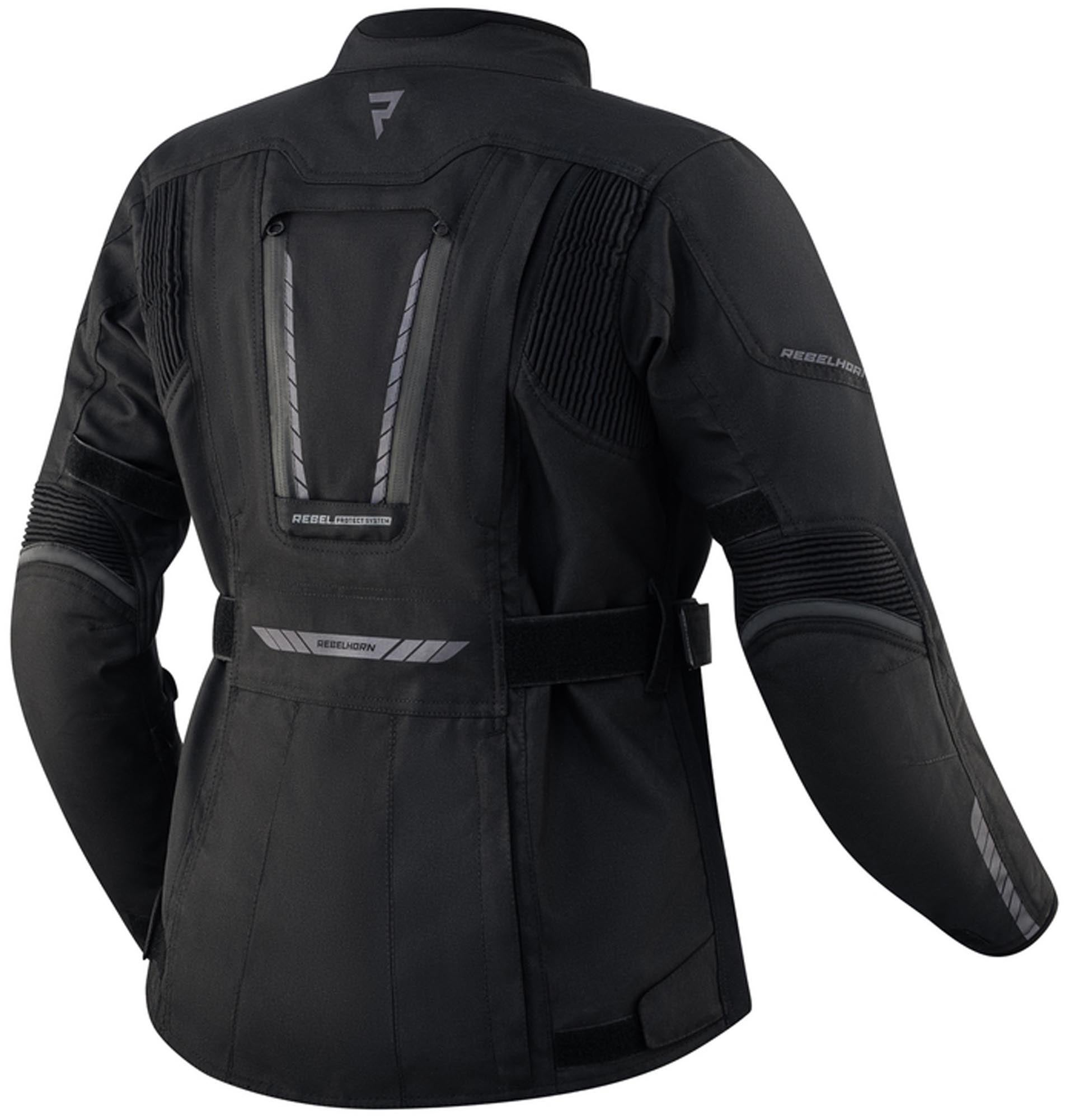Rebelhorn Hiker III Damen Motorrad Textiljacke schwarz XS Abbildung 2