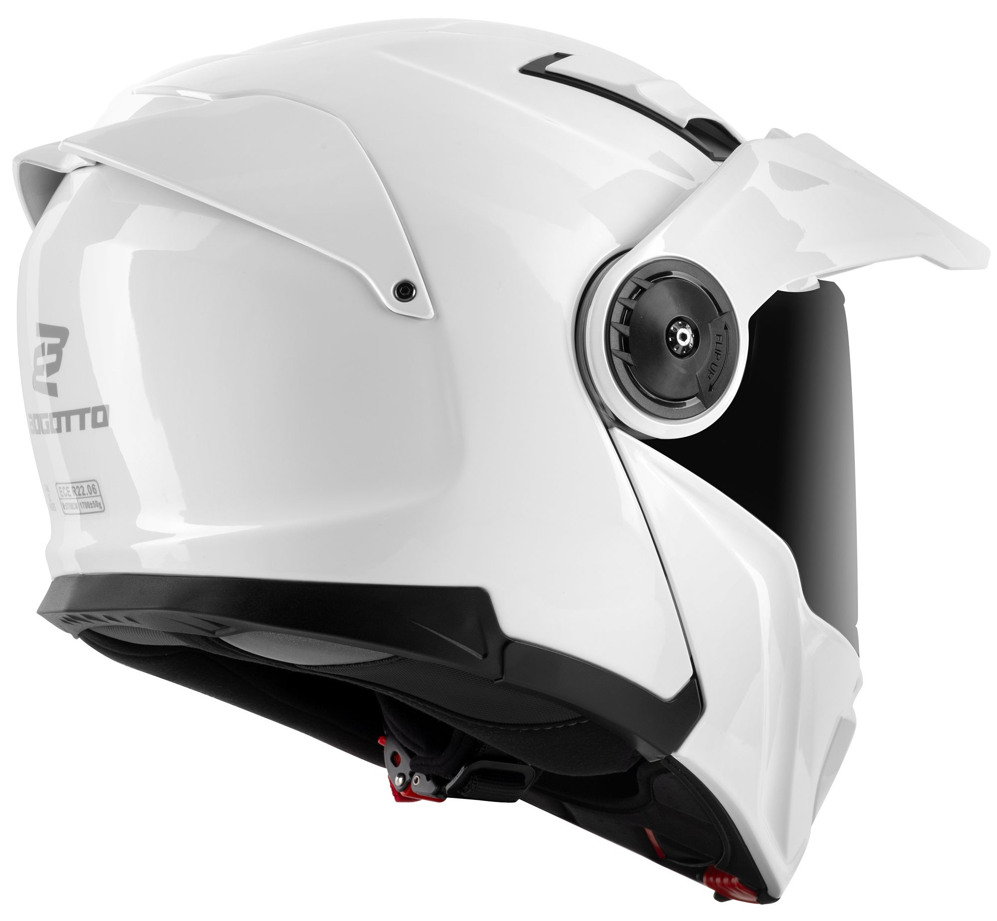 Bogotto FG-102 Helm Wit XL Figuur 4