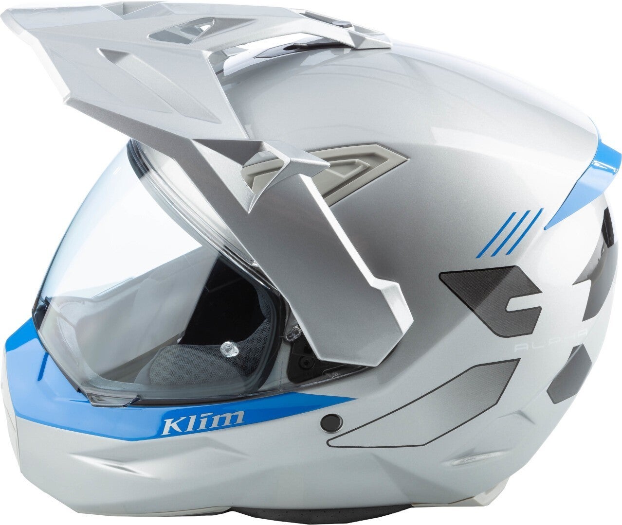 Side view of Klim X1 Alpha Carbon Enduro Helm