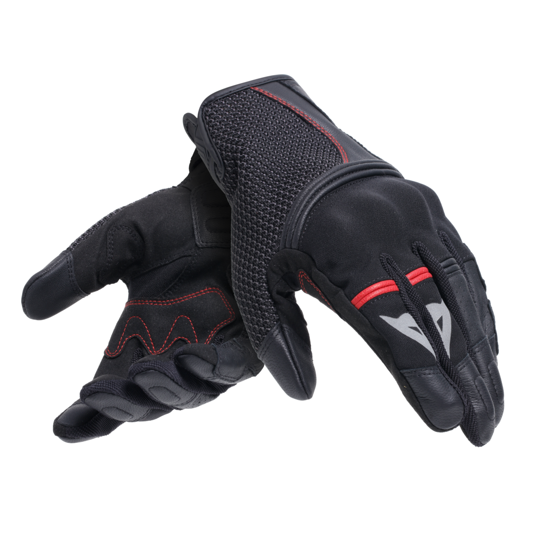 Dainese Namib Motorcykel handsker sort/rød S Figur 8