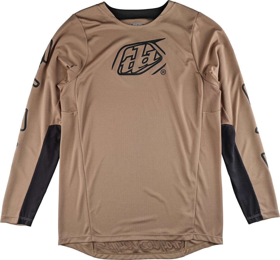 Troy Lee Designs GP Pro Icon Motokrosový dres Hnědá/černá M Obrázek 1