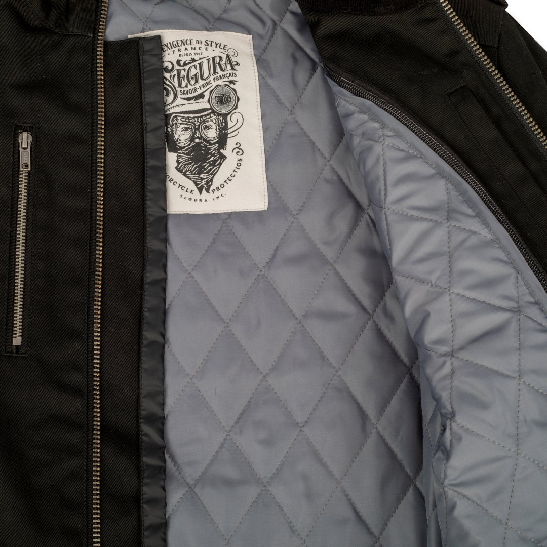 Segura Leyton Motorcycle Textile Jacket black 3XL Figure 3