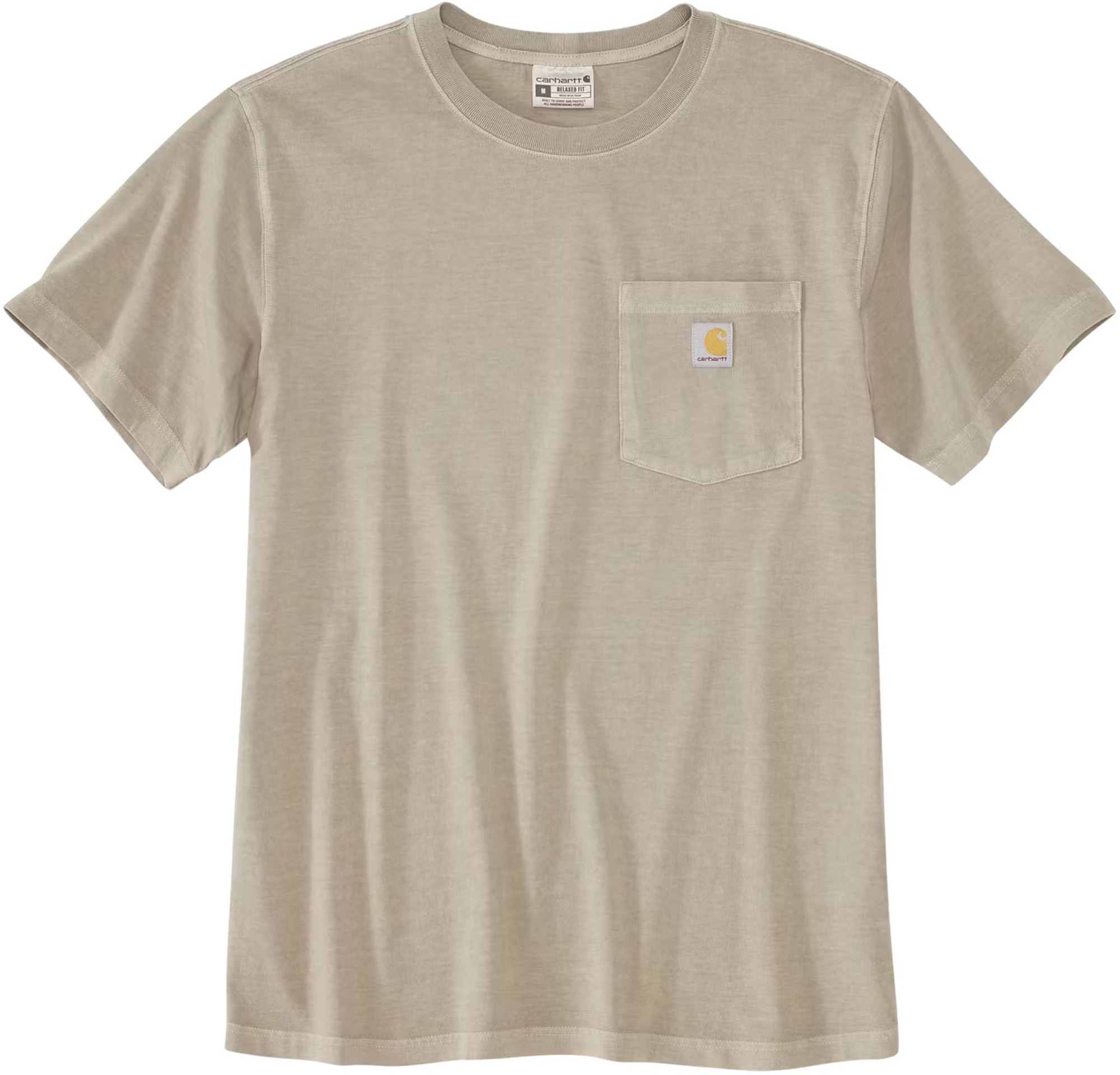 Carhartt Irvine Relaxed Garment Dyed Tričko Greige M Obrázek 1