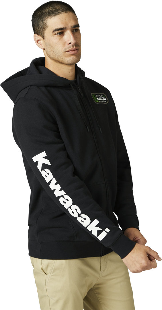 FOX Kawi Zip Hættetrøje Sort L Figur 3