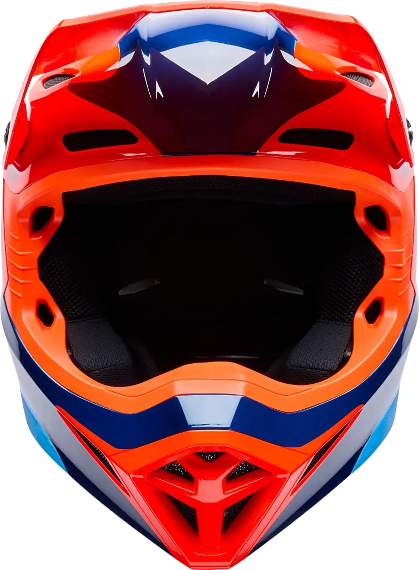 Bell MX-10 MIPS Wave Jugend Motocross Helm orange/blau Y/S (49/51) Abbildung 3