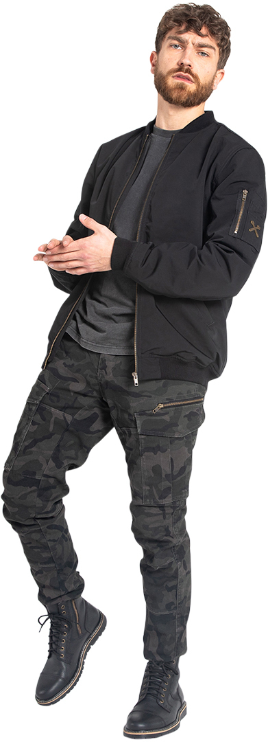 John Doe Stroker Cargo XTM Motorrad Textilhose camouflage 27 L30 Abbildung 9