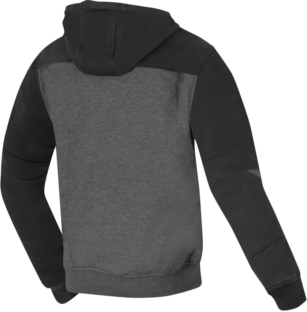 Merlin Hurley Giacca con cappuccio con zip da moto Grigio scuro/nero M Figura 2