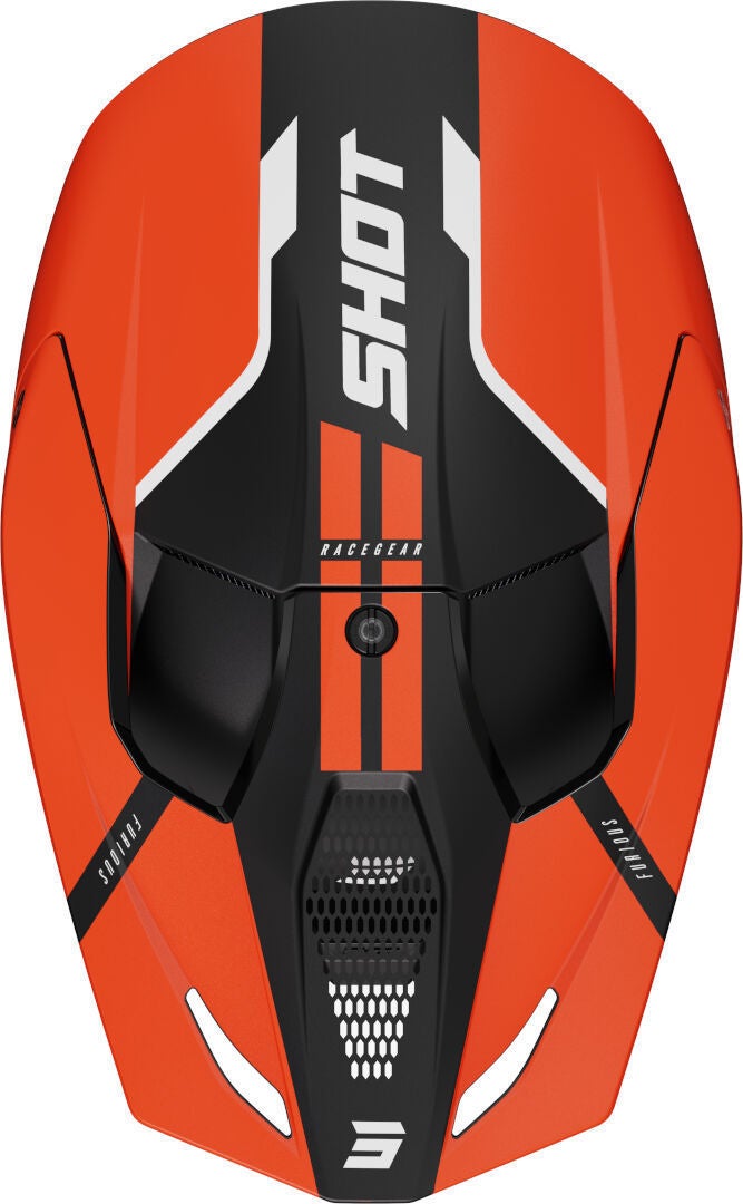Shot Furious Bolt Motocross hjelm orange/sort M (57/58) Figur 3