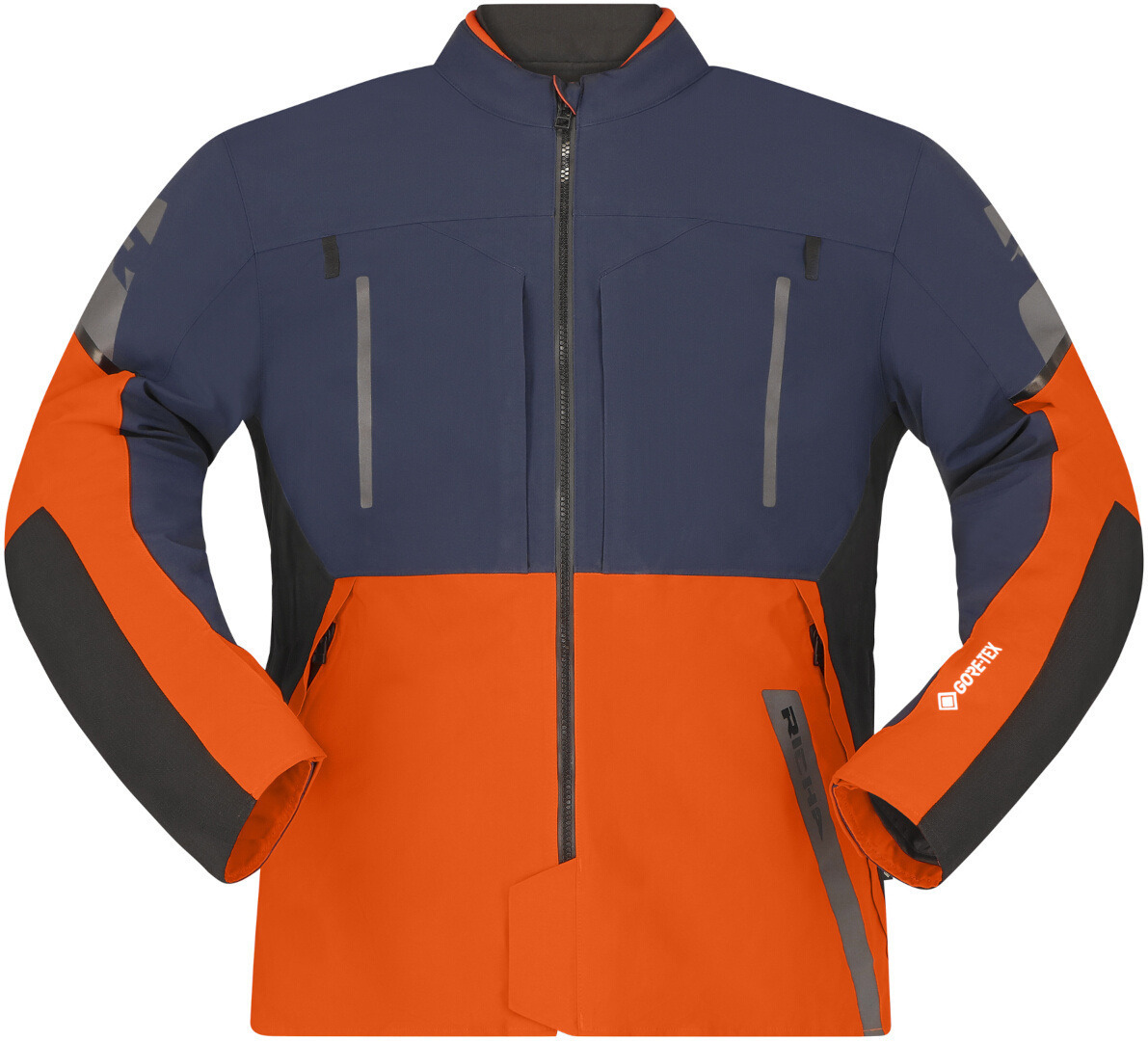 Richa Orion GTX waterproof Motorcycle Textile Jacket dark blue/orange M Figure 2