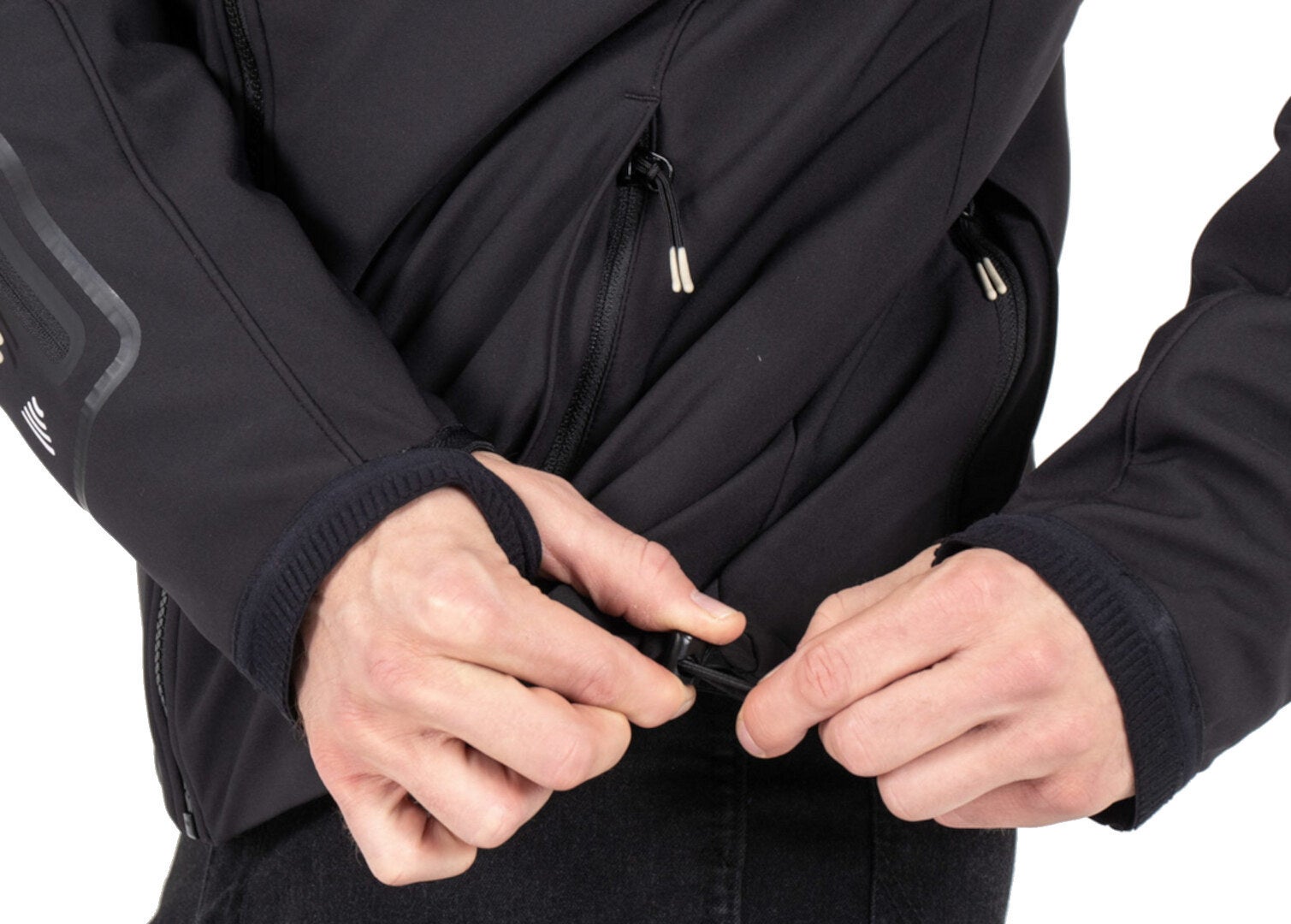 Knox Dual Pro 3in1 waterproof Motorcycle Textile Jacket black L Figure 6