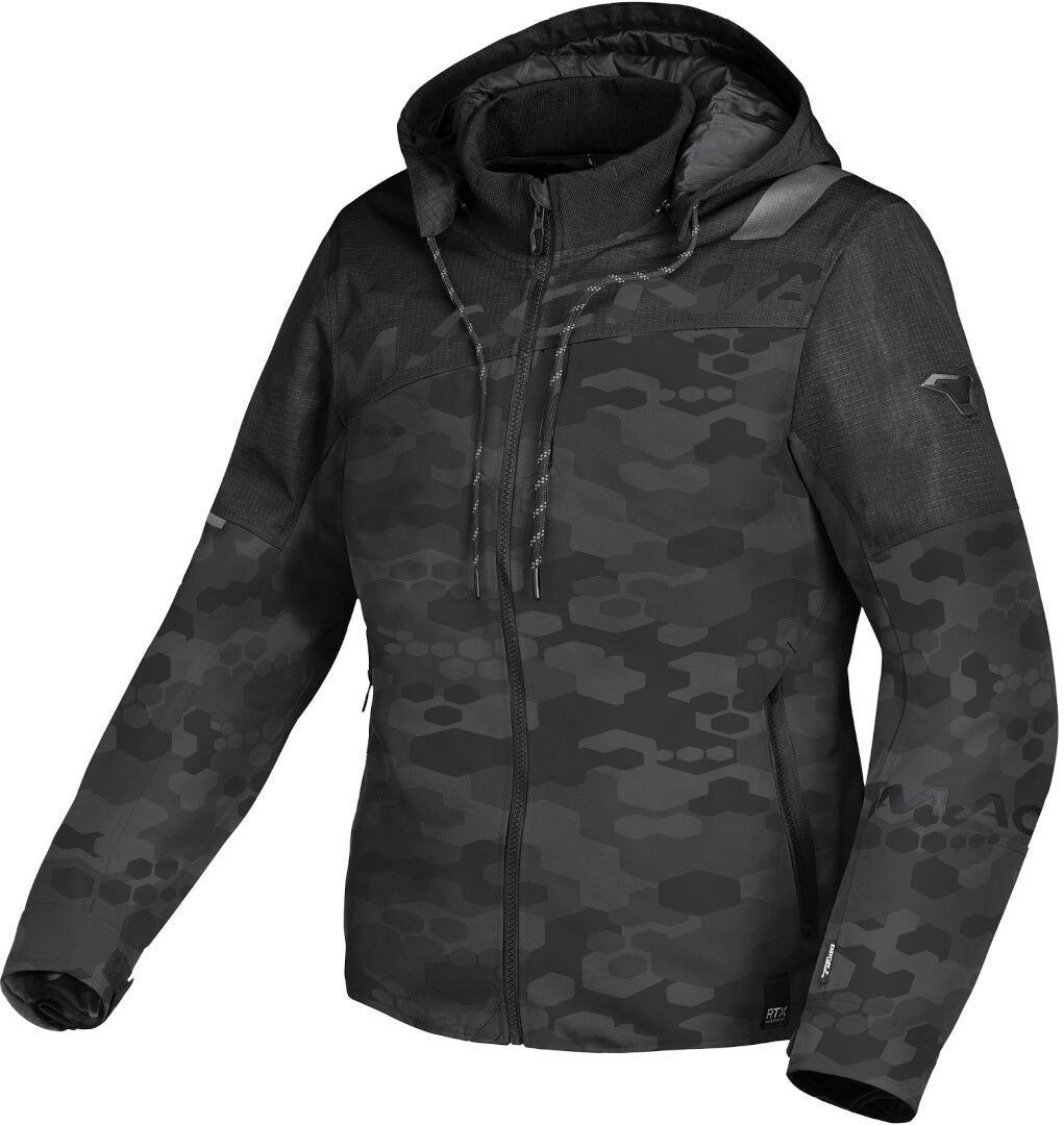 Macna Racoon Camo waterproof Ladies Motorcycle Textile Jacket XXL Figure 1