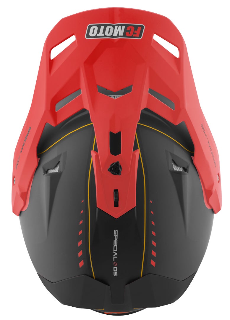 FC-Moto Merkur Pro Air Casco Enduro nero/rosso XL Figura 4