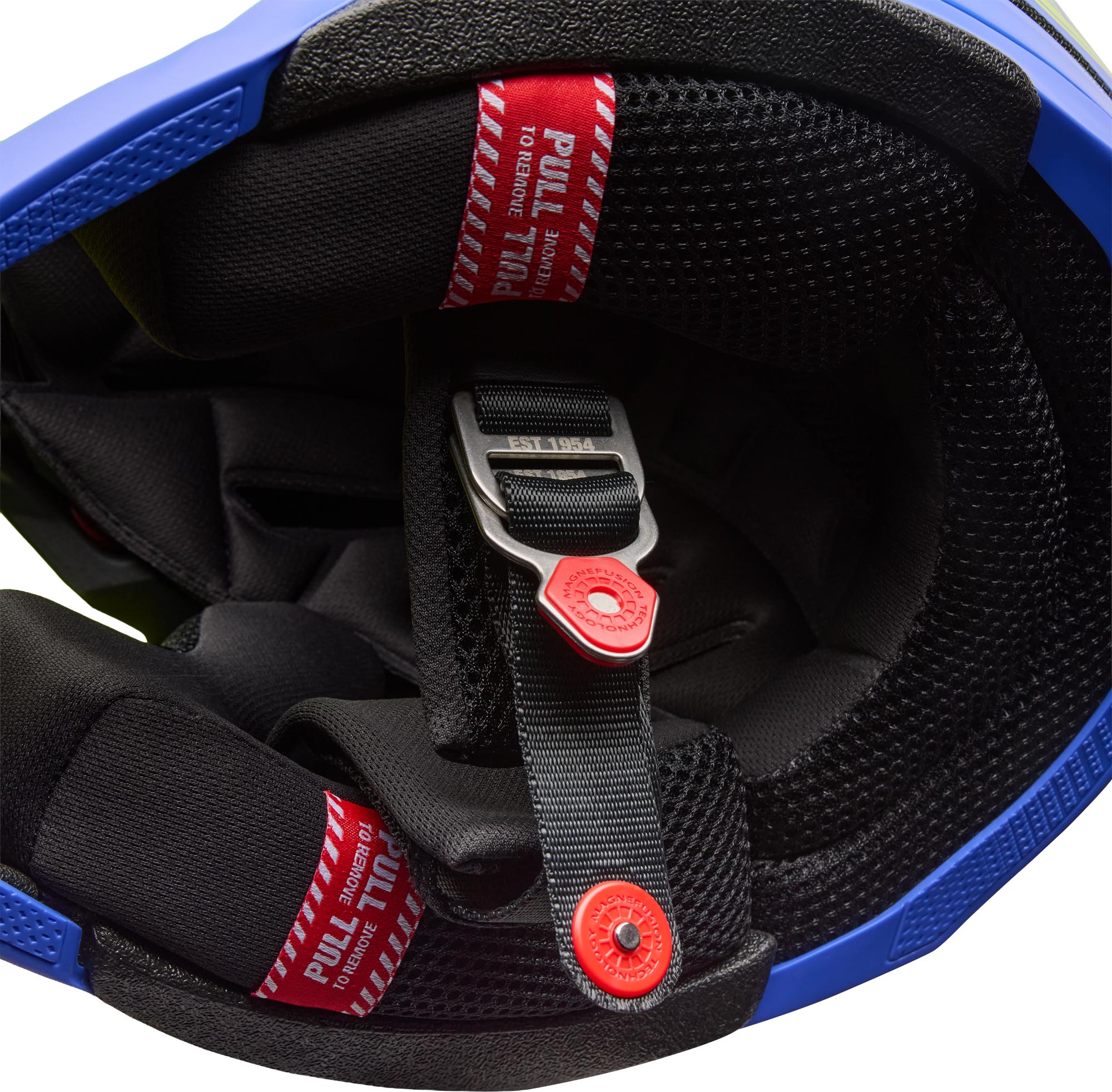 Side view of Bell Moto-10 MIPS Fade Motocross Helmet