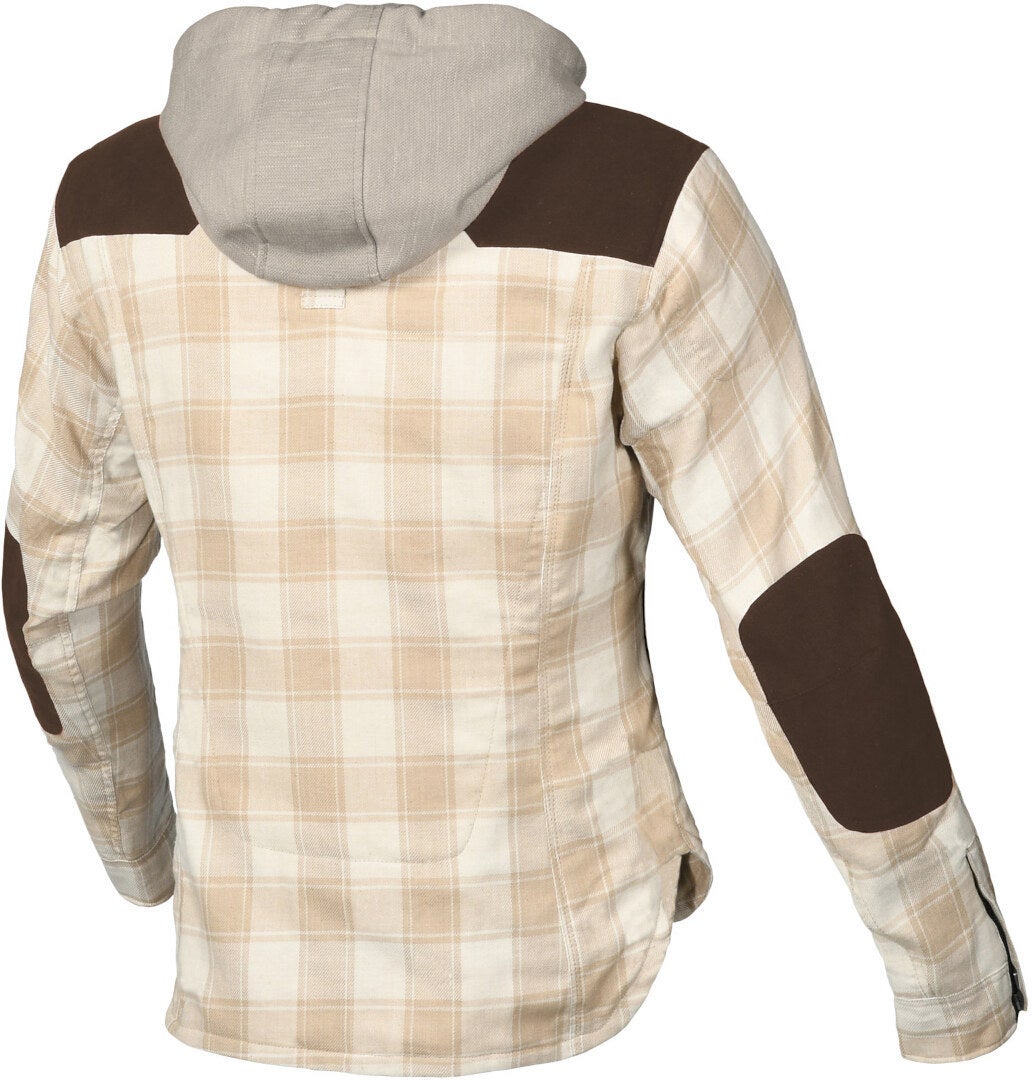 Macna Inland Plaid Ladies Motorcycle Textile Jacket beige XL Figure 2