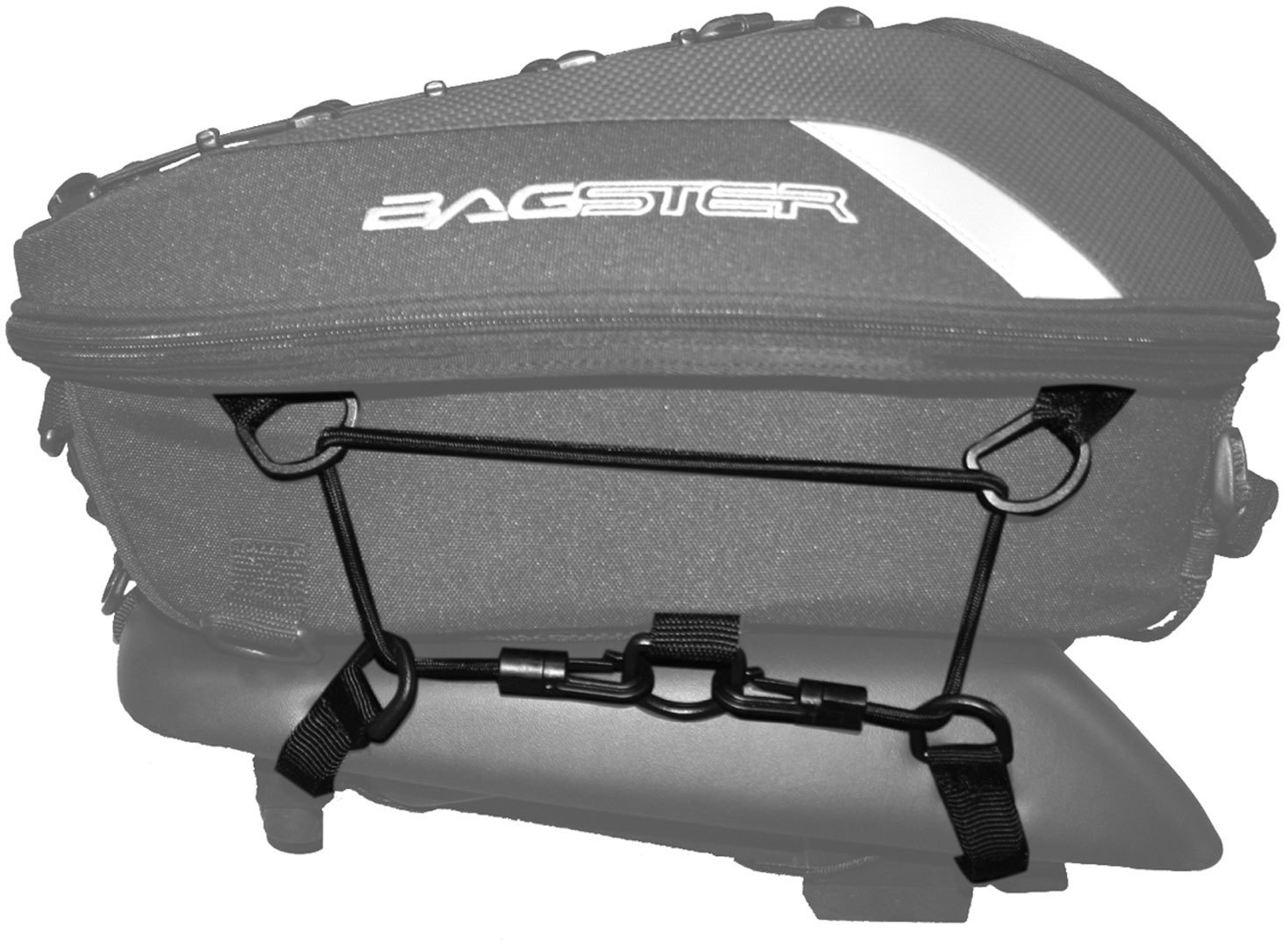 Bagster Spider Borsa posteriore nero/giallo Figura 4