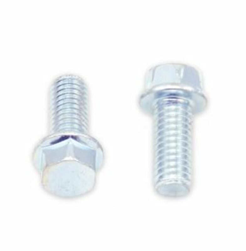 Bolt Hexhuvudflänsskruv 8mm M6x1x14mm 10 stycken Figur 2