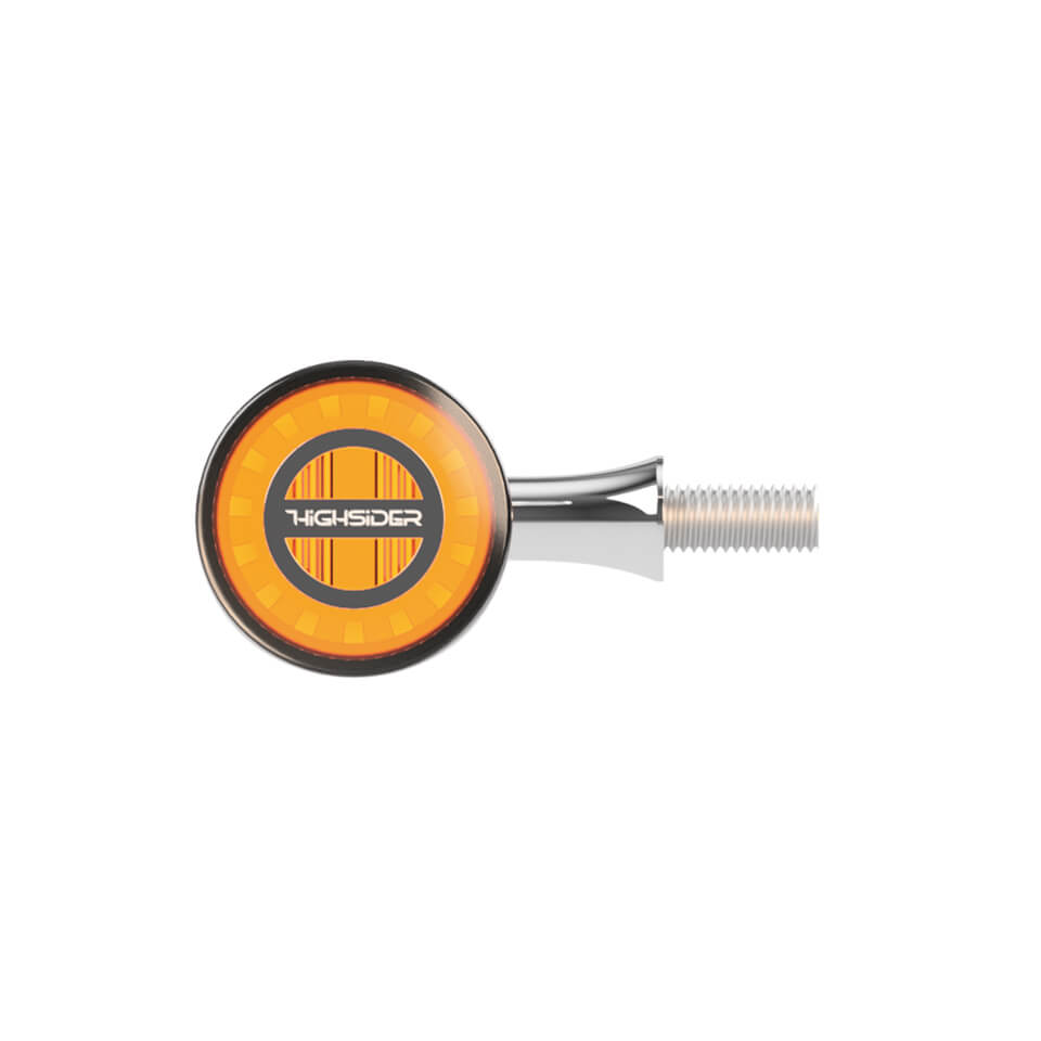 HIGHSIDER ROCKET BULLET LED Blinker Chrome Figura 1