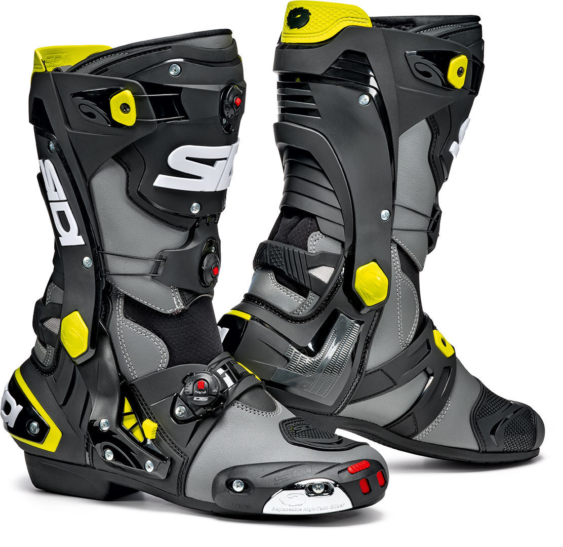 Sidi Rex Cizme de motocicletă gri/galben 39 Figura 1