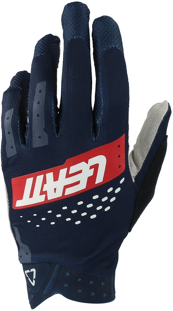 Leatt MTB 2.0 X-Flow Bicycle Gloves blue/red M Figure 1