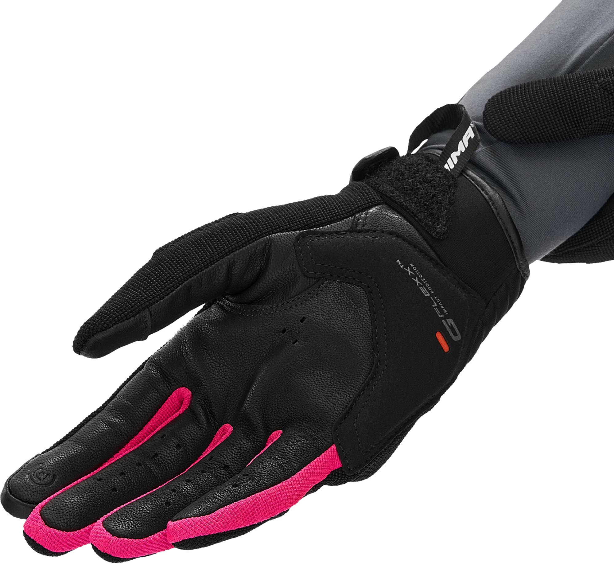 SHIMA Sonic Damer Motorcykelhandsker sort/pink S Figur 2